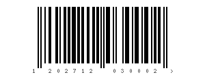 Code EAN 1202712030002, code barre Ekologisk Ost Blåmögel (36% MG) Ikea 125 g