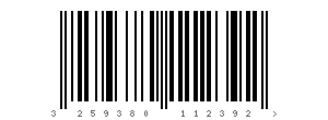 EAN code 3259380112392, code barre Brotes de judía mungo en conserva ecológicas "Minerve" Minerve 330 g (neto), 175 g (escurrido), 370 ml