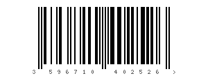 EAN code 3596710402526, code barre Yaourt aux fruits mixés sans morceaux (16 pots) Auchan, L'oiseau, Auchan Production, Groupe Auchan 2 kg [4 x (4 x 125 g)]